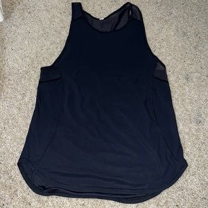 Lulu black tank top